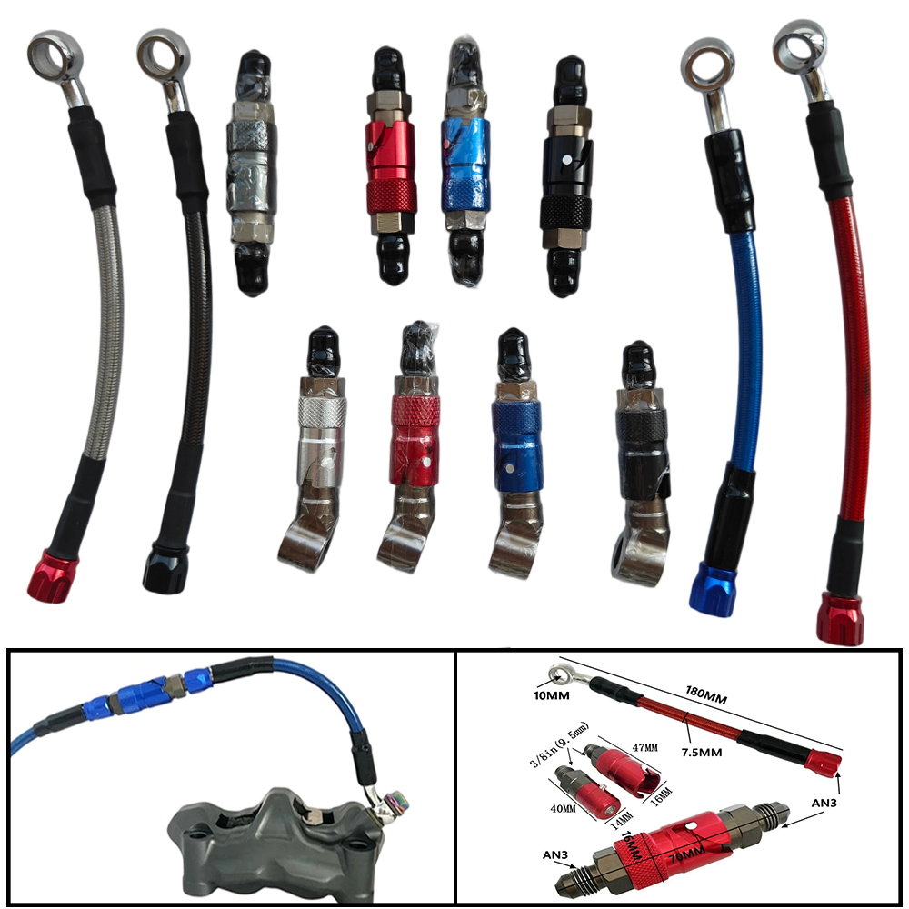 Motorcycle AN3 Quick Connect B - Motorcycle Brake Cable review and price